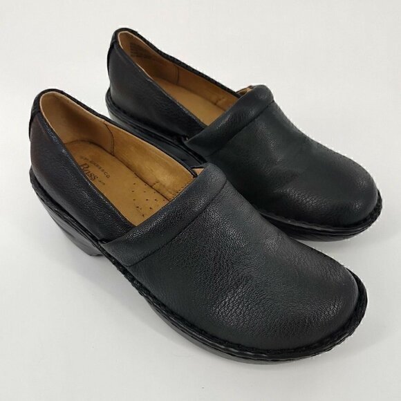 G.H. BASS & CO. Sheena Leather Closed Back Clogs - Picture 2 of 10